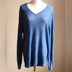 The Limited Wool Blend V-Neck Sweater Sz XXL